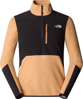 M Glacier Pro 1/4 Zip Almond Butter/TNF Black