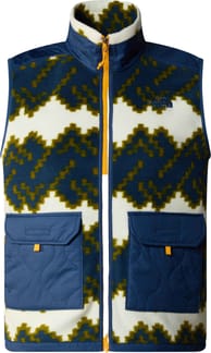 M Royal Arch Vest Shady Blue Mountan Geo Print