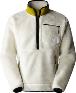 M Extreme Pile Pullover Gardenia White/Sulphur Moss