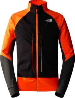 M Dawn Turn Softshell TNF Black/Shoking Orange/Asphalt Grey