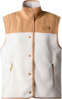 W Cragmont Fleece Vest Gardenia White/Almond Butter