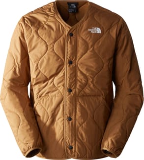 M Ampato Quilted Liner Utility Brown