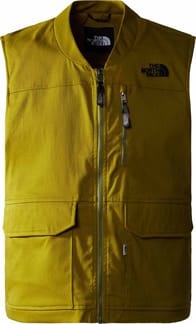 M Cotton Vest Sulphur Moss