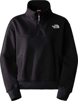 W Essential Qz Crew TNF Black
