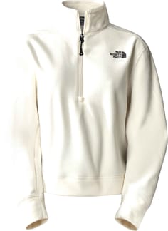W 100 Glacier Half Zip Gardenia White