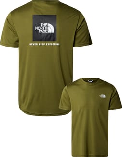 M Reaxion Red Box Tee Forest Olive