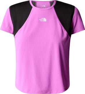 W Lightbright S/S Tee Violet Crocus/TNF Black