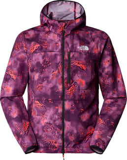 M Higher Run Wind Jacket Vivid Flame Trailglyph