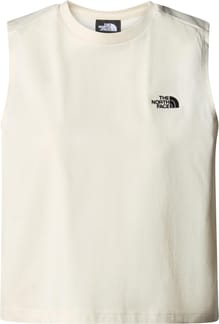 W Essential Relaxed Tank White Dune