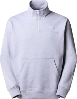 M Essential Qz Crew TNF Light Grey Heather