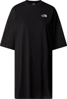 W S/S Essential Oversize Tee Dress TNF Black
