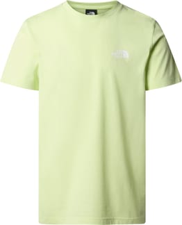 M S/S Simple Dome Tee Astro Lime