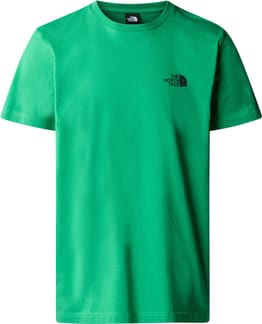 M S/S Simple Dome Tee Optic Emerald