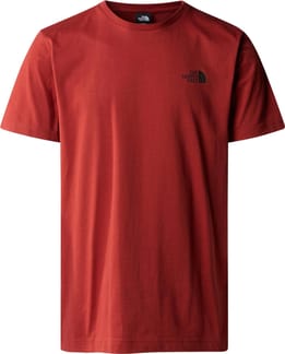 M S/S Simple Dome Tee Iron Red