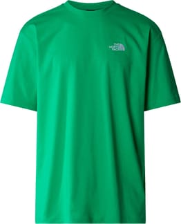 M S/S Essential Oversize Tee Optic Emerald