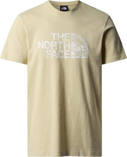 M S/S Woodcut Dome Tee Gravel