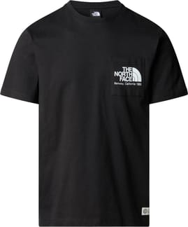 M Berkeley California Pocket S/S Tee TNF Black