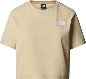 W Cropped Simple Dome Tee Gravel