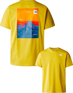 M Foundation Heatgraphic Tee Yellow Silt