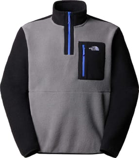 M Yumiori 1/4 Zip Smoked Pearl/TNF Black