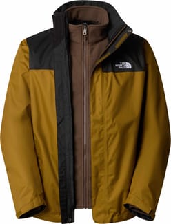 M Evolve Ii Triclimate Jacket Moss Green/TNF Black