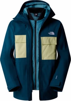 M Fourbarrel Triclimate Jacket Midnight Petrol/Algae Blue