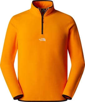 M Glacier 1/4 Zip Embroidered Logo Summit Gold