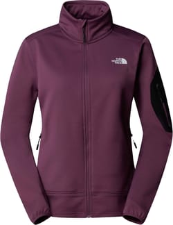 W Mistyescape Fleece Midnight Mauve/TNF Black
