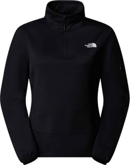 W Mistyescape 1/4 Zip Fleece TNF Black/TNF Black