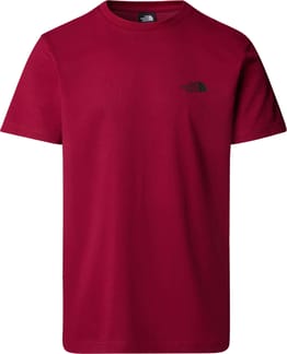M S/S Simple Dome Tee Beetroot