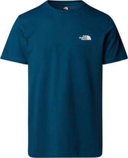 M S/S Simple Dome Tee Midnight Petrol