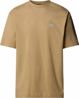 M S/S Essential Oversize Tee Khaki Stone