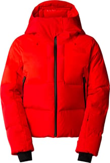 W Cold Spell Cropped Down Jacket Fiery Red/Crimson Orange
