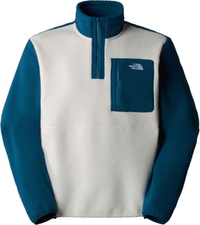 M Yumiori 1/4 Zip White Dune/Midnight Pet
