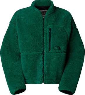 W Extreme Pile 2 FZ Jacket Evergreen/TNF Black