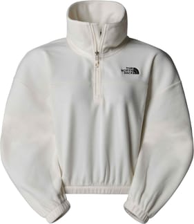 W 100 Glacier Half Zip Fleece White Dune