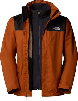 M Evolve II Triclimate Jacket Burnt Umber Asphalt Grey