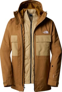 M Fourbarrel Triclimate Jacket Utility Brown Khaki Stone