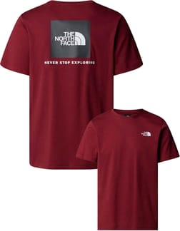 M SS Box NSE Tee Sumac Asphalt Grey