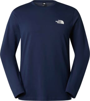 M L/S Simple Dome Tee Summit Navy