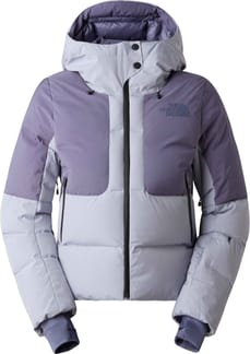W Cold Spell Cropped Down Jacket Blue Flax Twilight Gala