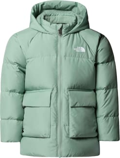 Kid North Down Fleece Lined Parka Slate Moss