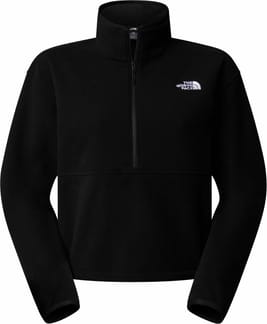 W Glacier Fleece 1/2 Zip Short Jacket TNF Black
