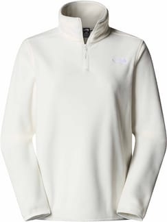 W Glacier Fleece 1/4 Zip Jacket White Dune