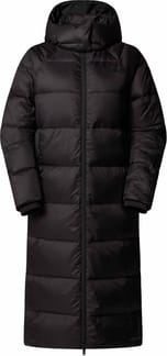 W Hydrenalite City Long Down Hooded Park TNF Black