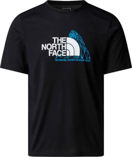 M Mountain Foundation SS Tee Graphic TNF Black