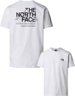 M Mountain Sketch SS Tee TNF White