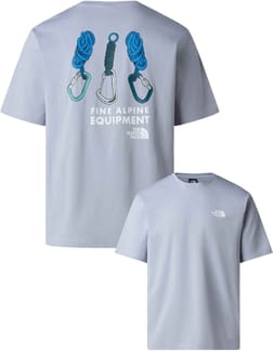 U Explore Gear Relaxed S/S Tee Blue Flax