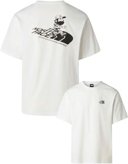 U Run Graphic Relaxed S/S Tee TNF White