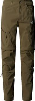 M Exploration Reg Tapered Convertible Pant New Taupe Green